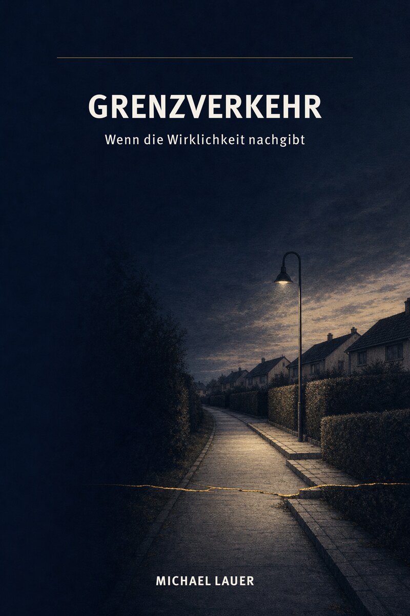 Grenzverkehr — Wenn die Wirklichkeit nachgibt, paperback front cover